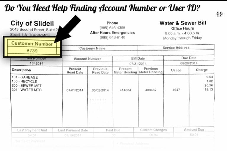 Utility Services The City of Slidell, Louisiana